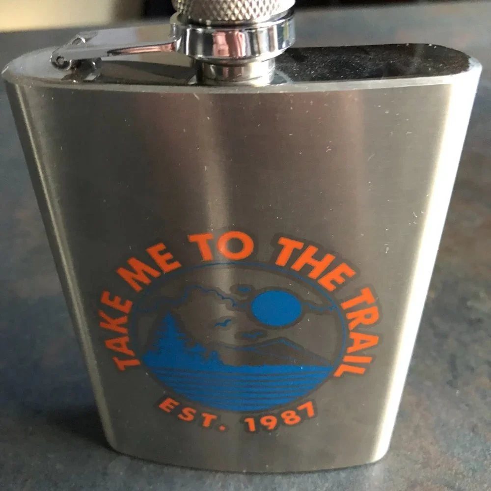 3 Piece 18/8 Stainless Steel Flask Set